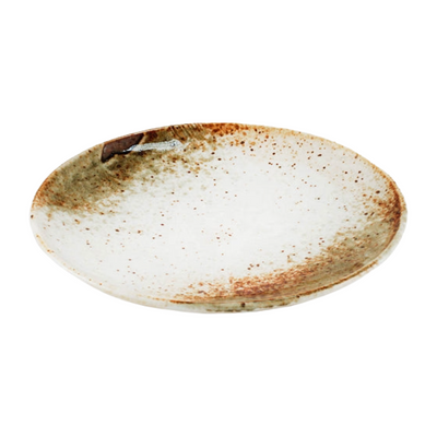 YUKISHINO MOSS SALADA PLATE 6.65" DIA