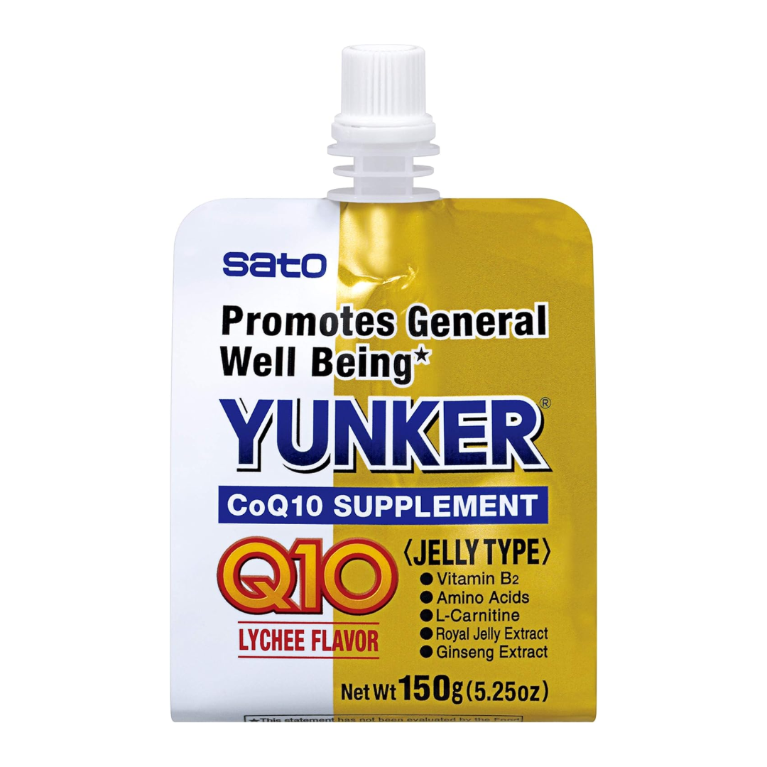 SATO YUNKER CoQ10 SUPPLEMENT JELLY DRINK – HANAMARU JAPANESE
