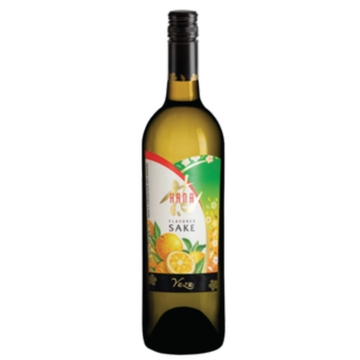 HANA YUZU FLAVORED SAKE 720ML