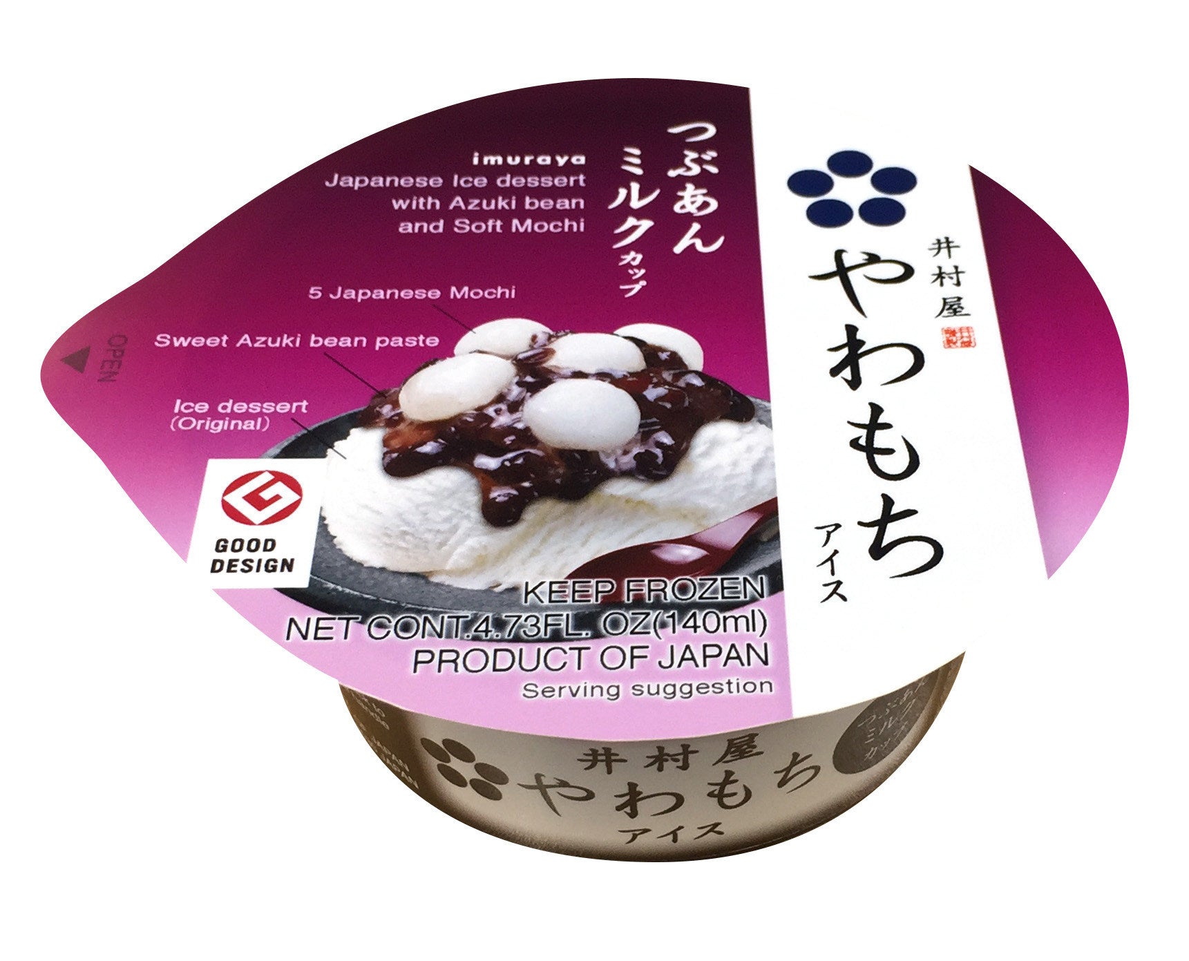 IMURAYA YAWAMOCHI TSUBUAN MILK 1P – HANAMARU JAPANESE MARKETPLACE