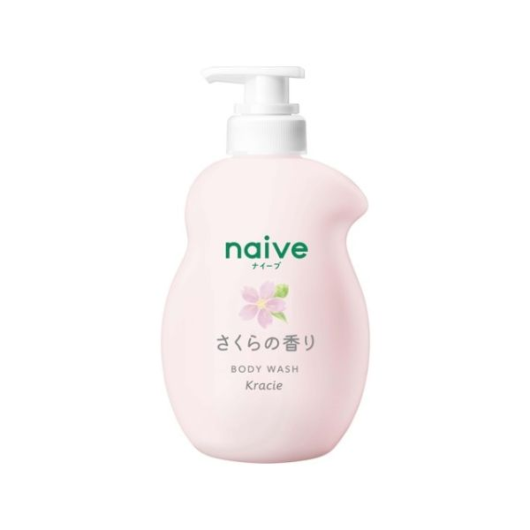 KRACIE NAIVE BODY SOAP PUMP SAKURA – HANAMARU JAPANESE MARKETPLACE