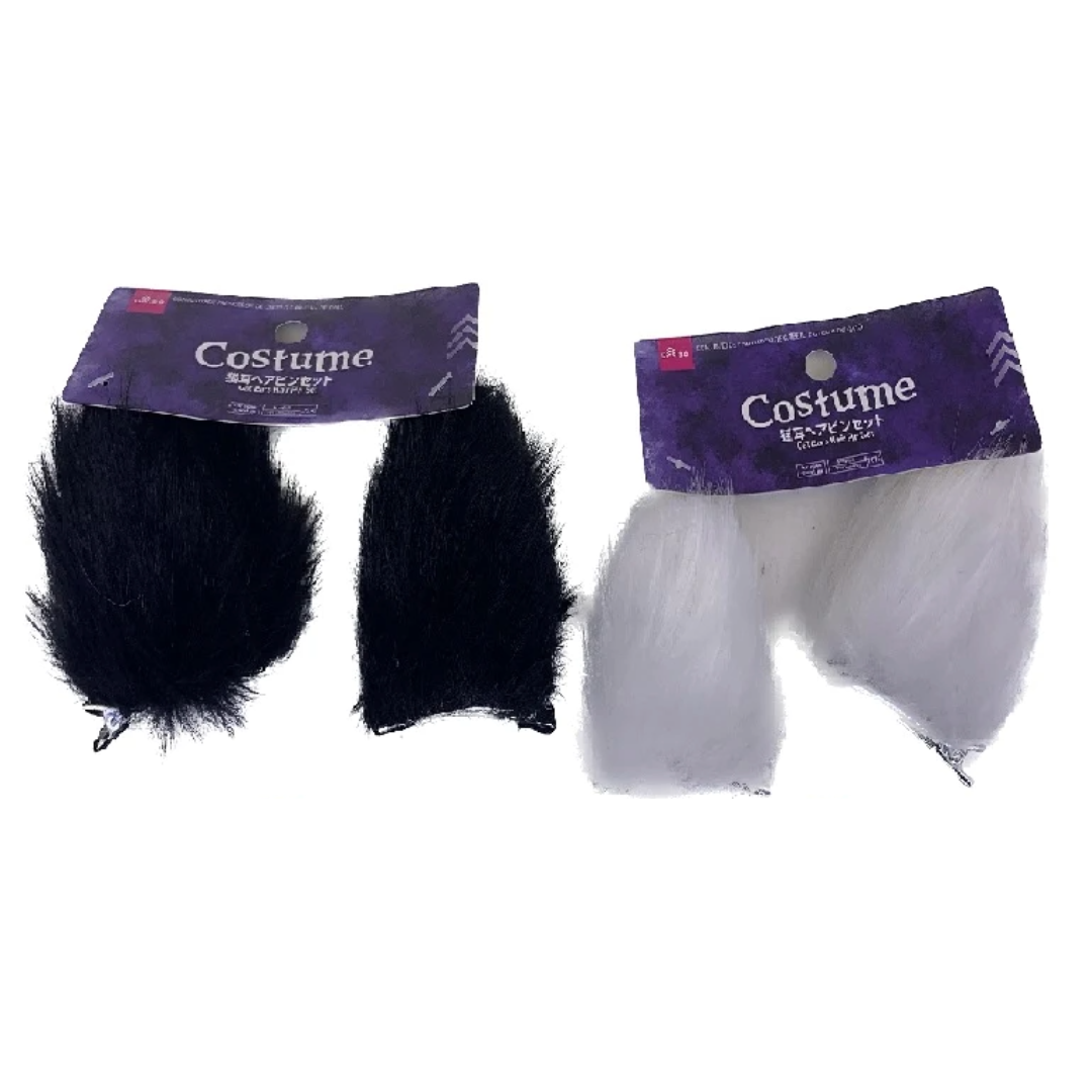 CAT EARS HAIR PIN SET