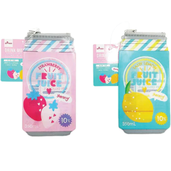 DRINK MOTIF POUCH STRAWBERRY OR LEMON