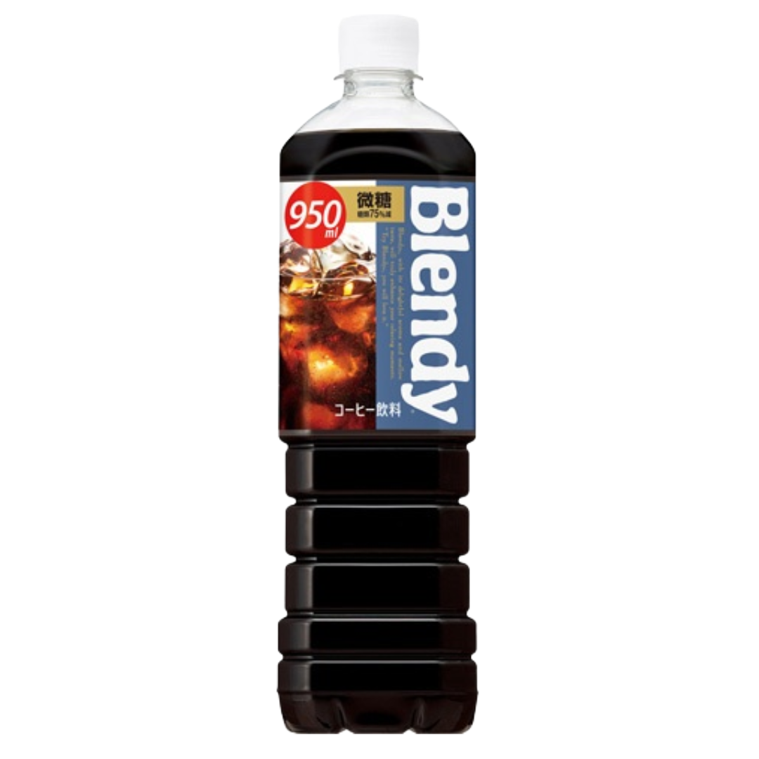 ★ SUNTORY BLENDY COFFEE LOW SUGAR 950ML