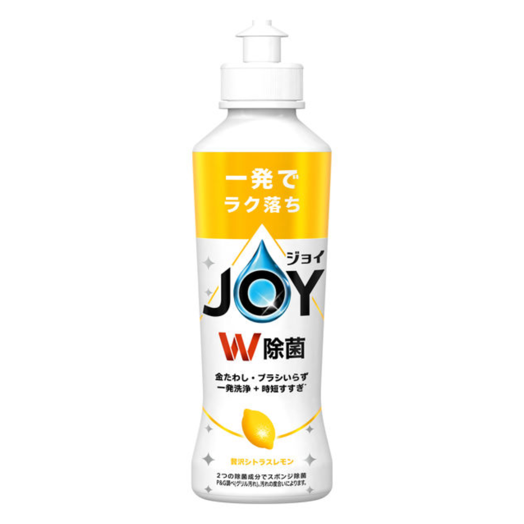 JOY QUICK RINSE DETERGENT DISH SOAP LEMON 170ML – HANAMARU