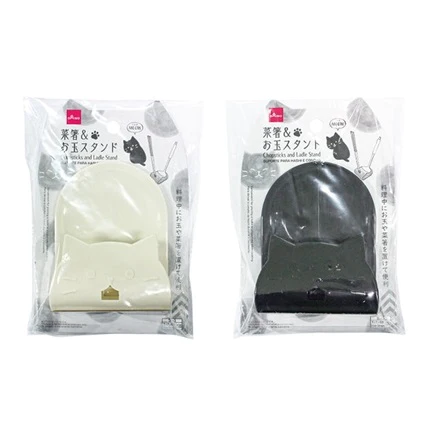 CHOPSTICKS AND LADLE STAND MEOW