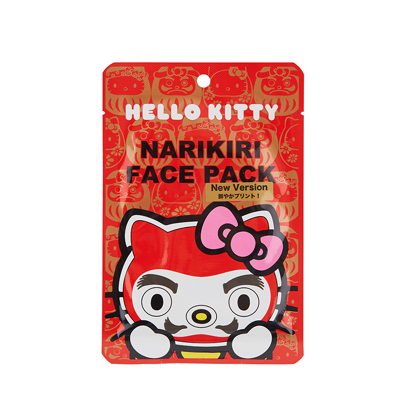 NARIKIRI HELLO KITTY FACE MASK DARUMA – HANAMARU JAPANESE MARKETPLACE