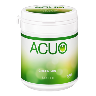 LOTTE ACUOT GUM FRUIT GREEN MINT