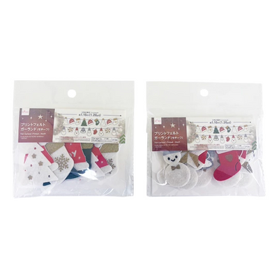 FELT GARLAND PRINTED MOTIF