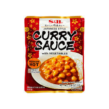 SB CURRY SCE W/VEG MED HOT