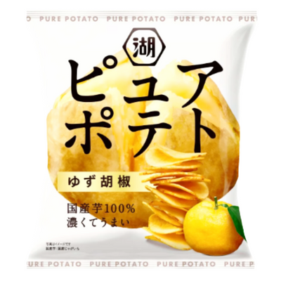KOIKEYA PURE POTATO CHIPS YUZU PEPPER