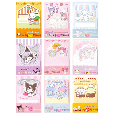 SANRIO CHARACTERS 2 LETTER MEMO SET