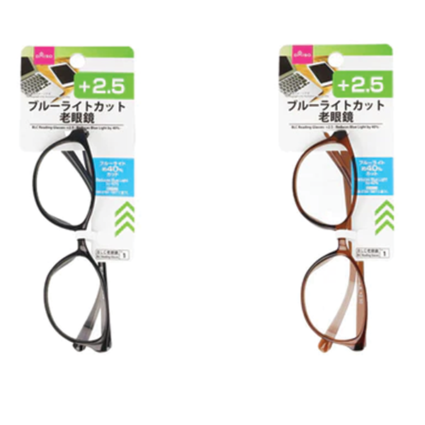 BLC READING GLASSES PLUS 2.5 BLUE LIGHT