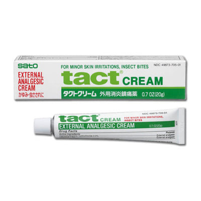SATO EXTERNAL ANALGESIC ANITIITCH TACT CREAM