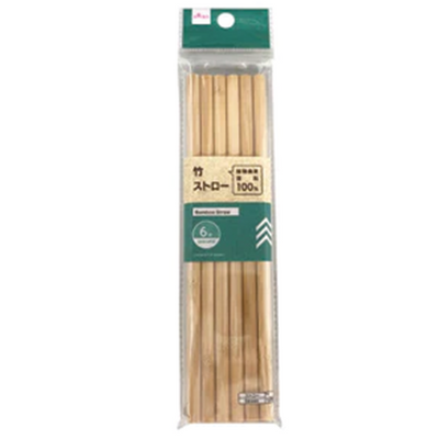 BAMBOO STRAW 6P