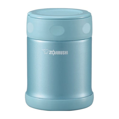 ZOJIRUSHI STAINLESS FOOOD JAR SW-EAE35 11.8oz  AQUA BLUE