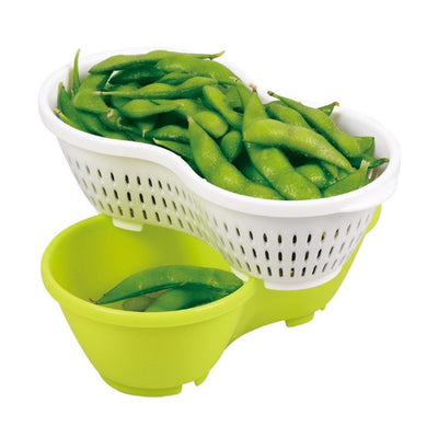 PEARL STRAINER AND BOWL FOR EDAMAME