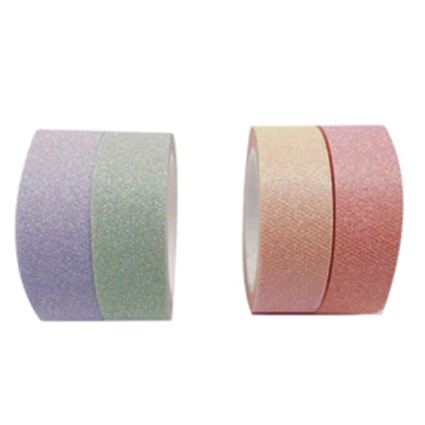 MASKING TAPE PASTEL GLITTER A 15MM X 3M