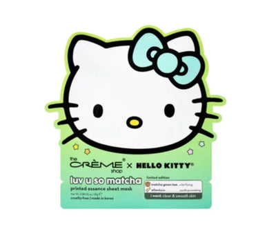 TCS HELLO KITTY ESSENCE SHEET MASK MATCHA