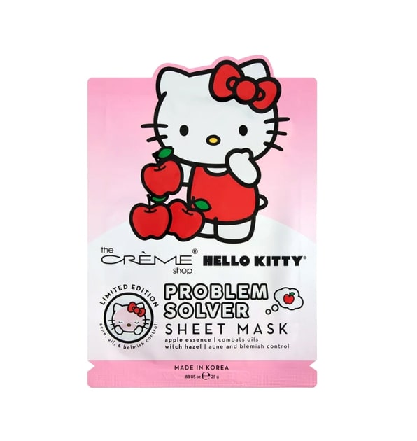 TCS HELLO KITTY FACE SHEET MASK PROBLEM SOLVER – HANAMARU JAPANESE
