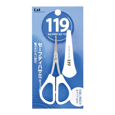 KAI SAFETY SCISSORS W/CAP HL0453