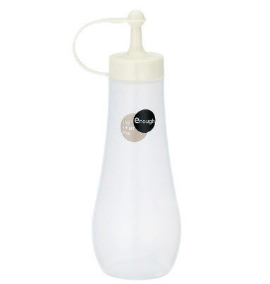 INOMATA DRESSING BOTTLE L WHITE 360ML
