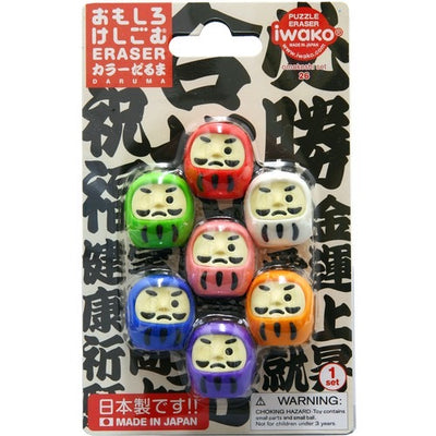 ER-BRI030 IWAKO ERASER DARUMA