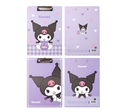 SANRIO KUROMI A4 CLIP BOARD