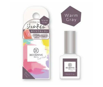 SHO-BIDO DECORATIVE COLOR GEL NAIL WARM GRAY