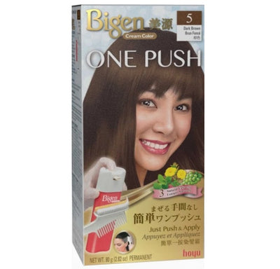 HOYU BIGEN ONE PUSH #5 DARK BROWN