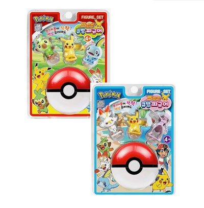 POKEMON BALL FIGURE 3P SET