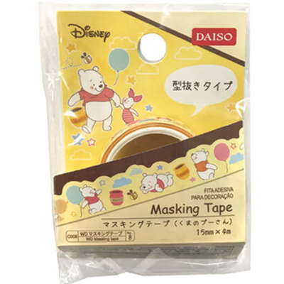 WD MASKING TAPE DIE CUT TYPE WINNIE THE POOH