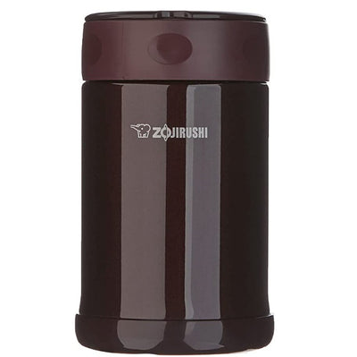 ZOJIRUSHI STAINLESS FOOOD JAR SW-EAE50 17OZ DARK BROWN