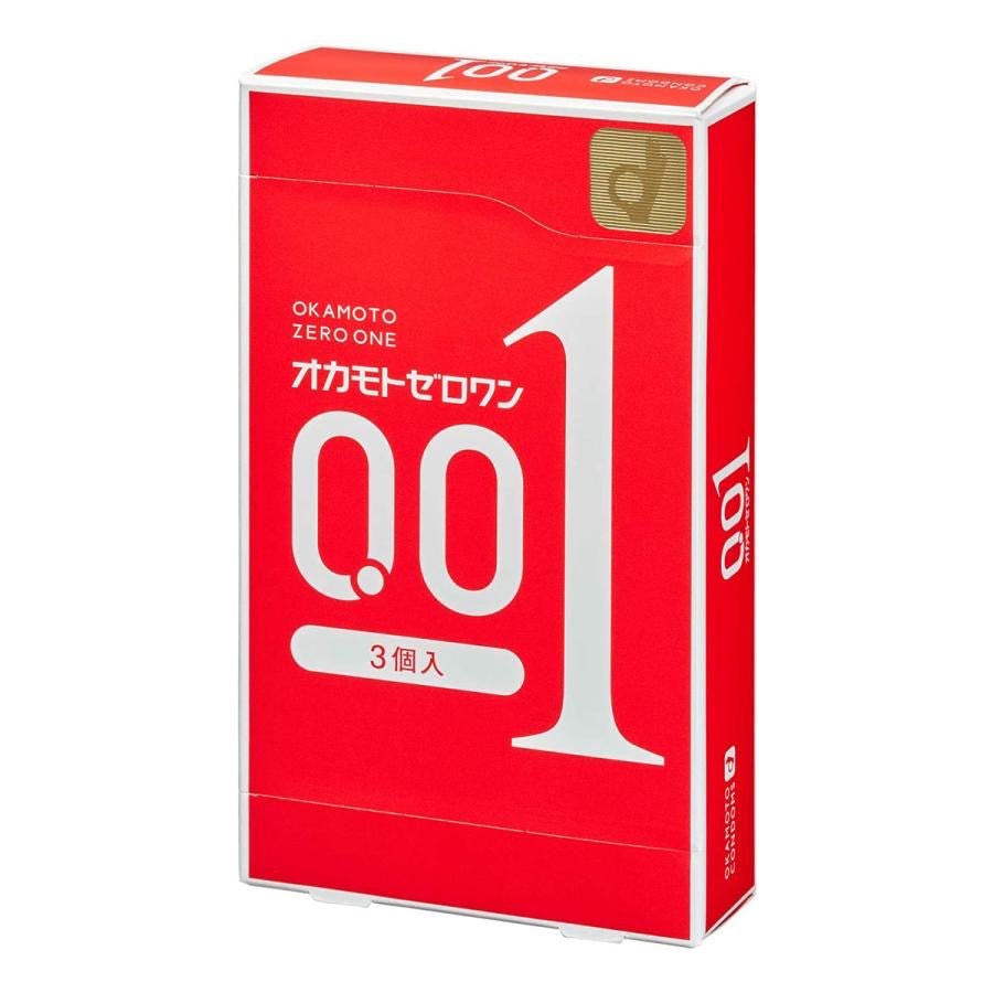 OKAMOTO CONDOM ZERO ONE 0.01MM 3PCS – HANAMARU JAPANESE MARKETPLACE