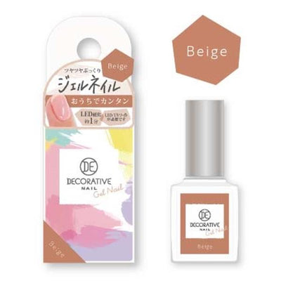 SHO-BIDO DECORATIVE COLOR GEL NAIL BEIGE
