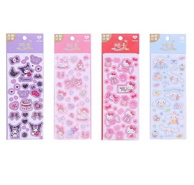 SANRIO CHARACTERS DESSERT HOLOGRAM STIKER