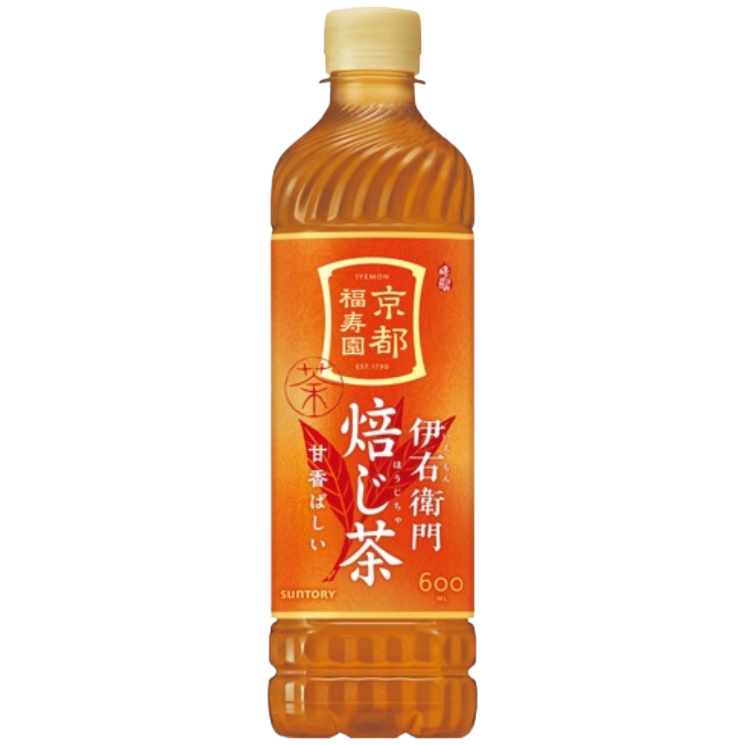 SUNTORY IEMON HOUJI CHA ROASTED GREEN TEA 600ML