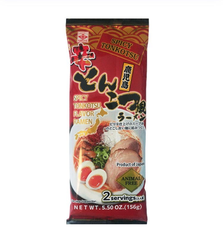 HI-MARU SPICY TONKOTSU KAGOSHIMA RAMEN ANIMAL FREE