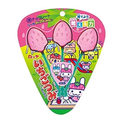 LOTTE STRAWBERRY CHOCOLATE ICHIGOTSUMI