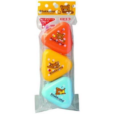 OSK RILAKKUMA RICE BALL CASE SET