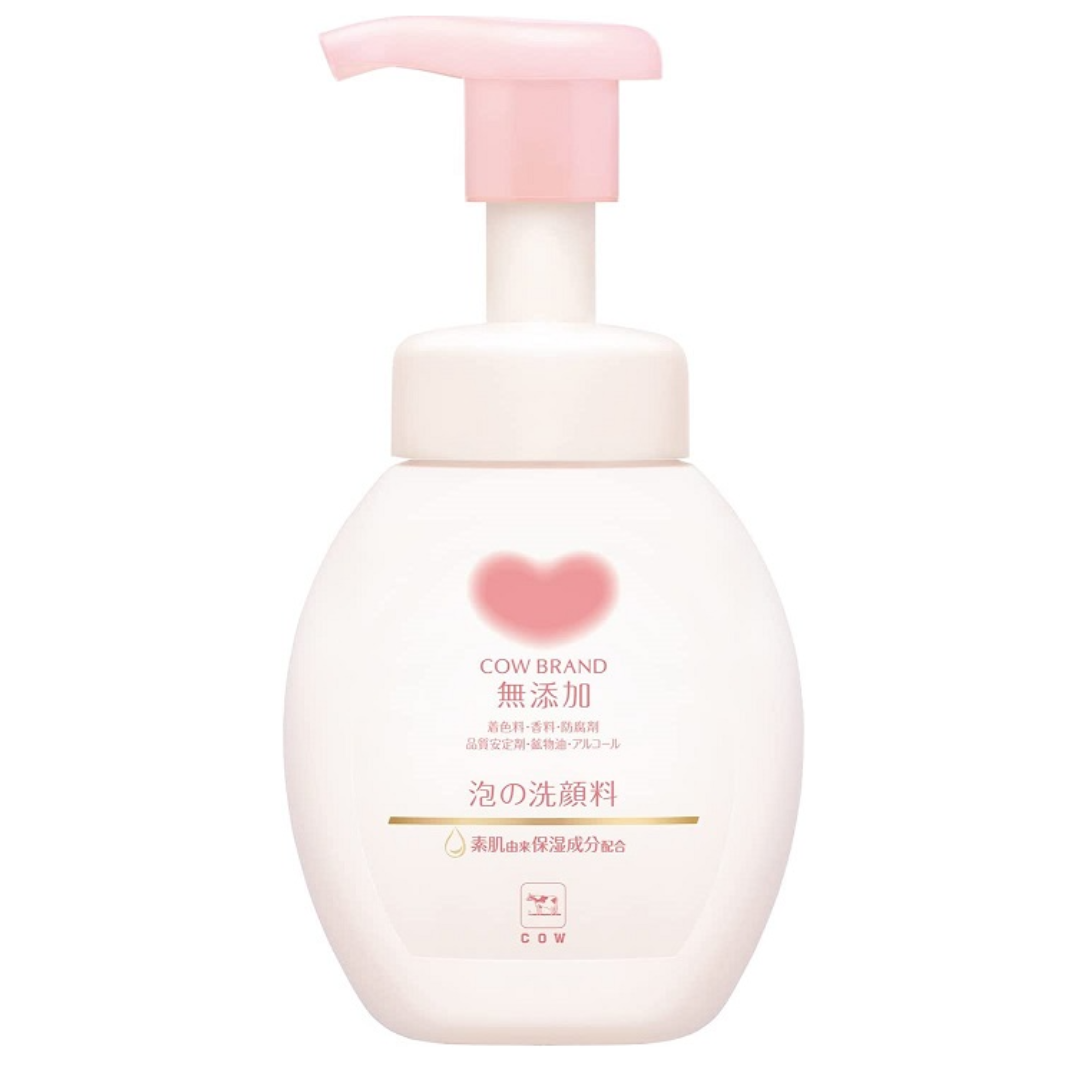 COW BRAND ADDITIVE FREE FOAMING FACIAL WASH PUMP
