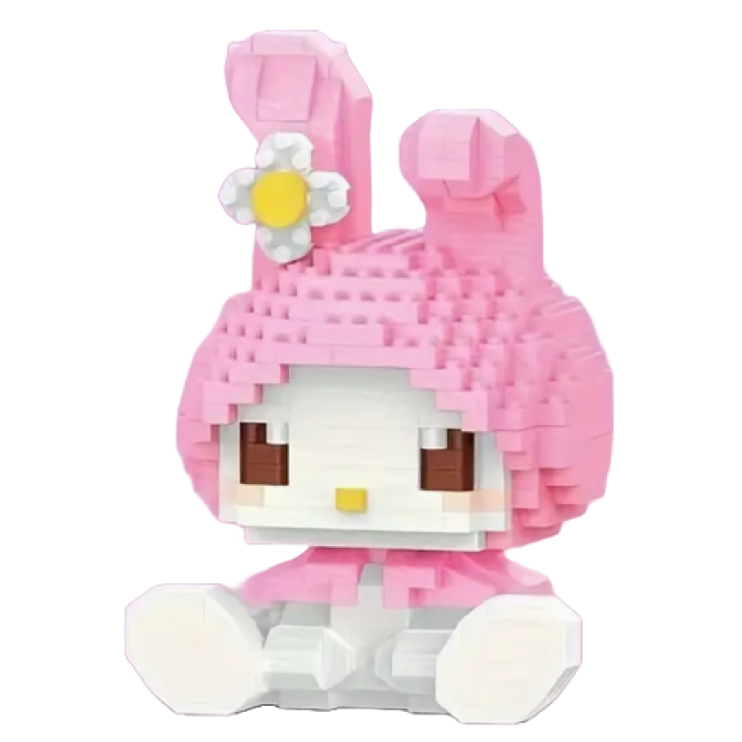 PUZZLE BUILDING BLOCKS MY MELODY 7.8CM X 8CM
