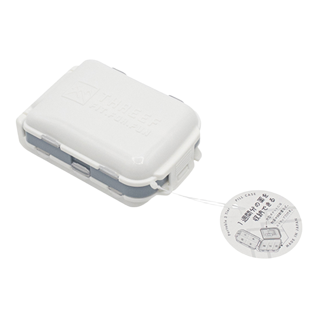 THREE TIER PILL CASE