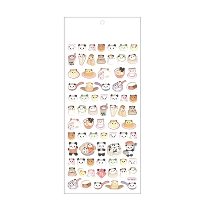 HAPPY FOOD PANDA STICKER