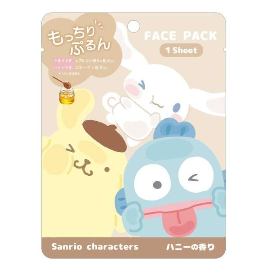 SANRIO FACE MASKS 1SHEET HONEY SCENT