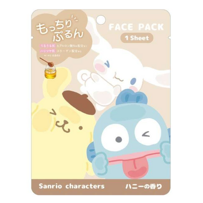SANRIO FACE MASKS 1SHEET HONEY SCENT