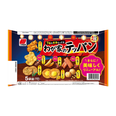 SANKO RICE CRACKER MIX TEPPAN 5P