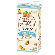 MARUSAN ROAST ALMOND MILK UNSWEETEND 1L