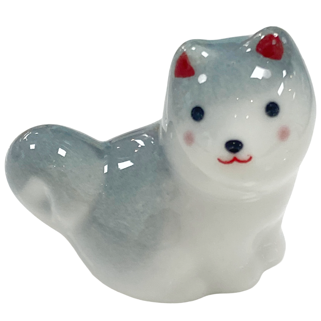 CHOPSTICKS REST SHIBA 1PC