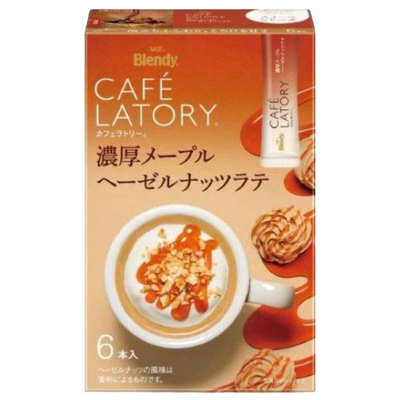AGF BLENDY CAFE STICK MAPLE HAZELNUT LATTE